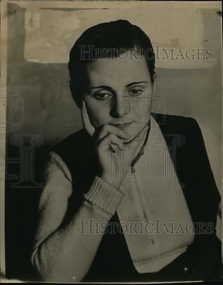 Ray Mangrum 1934 Press Photo Mrs Billie Mangrum Wife Of Pro Golfer Ray Mangrum