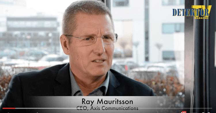 Ray Mauritsson WebTV Interview with Ray Mauritsson CEO of Axis