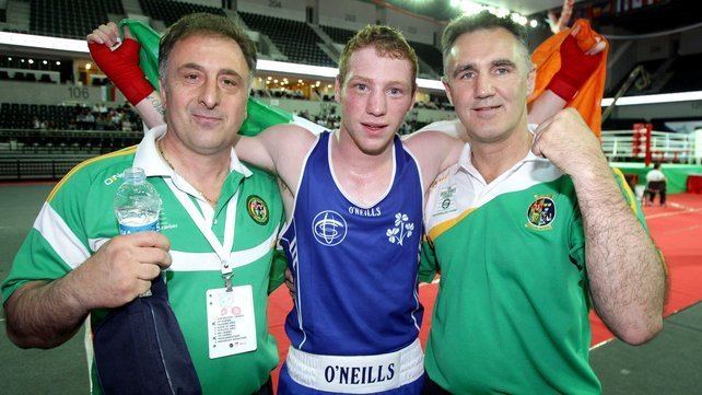 Ray Moylette Moylette and Ward win European boxing golds RT Sport