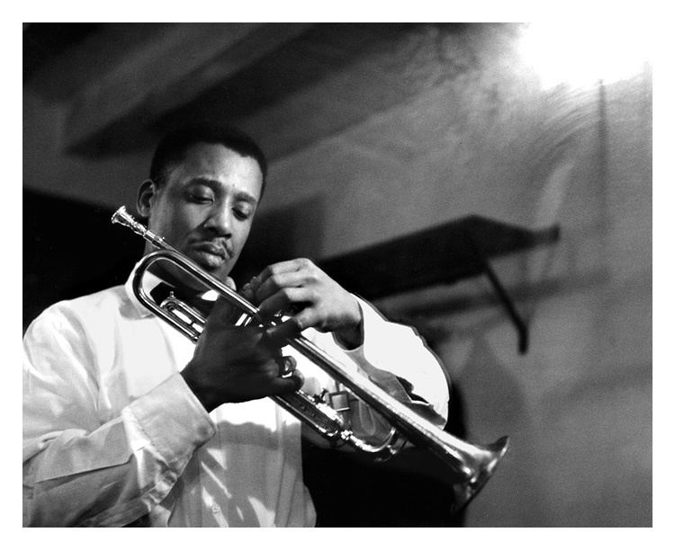 Ray Nance Ray Nance backstage Los Angeles 1951 Jazzinphoto