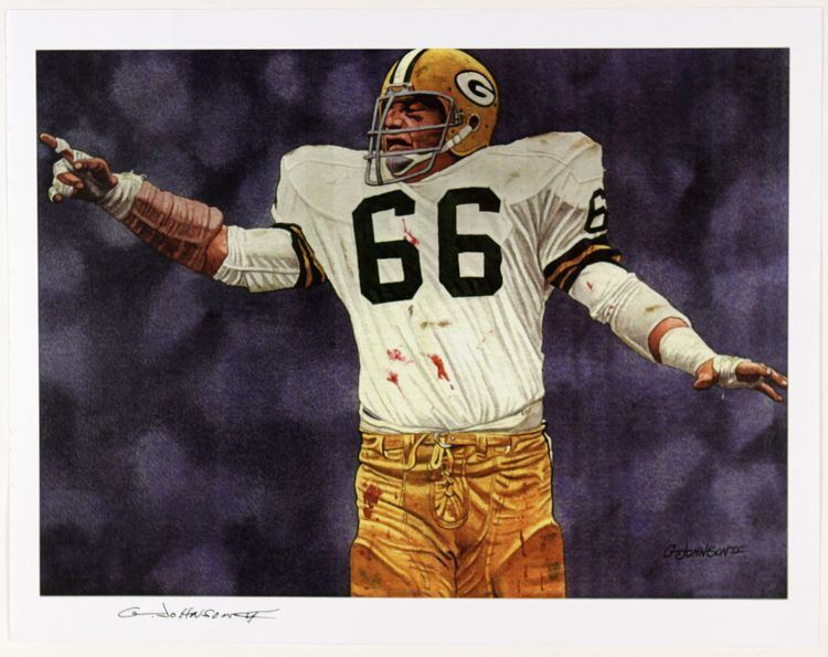 Ray Nitschke Lot Detail 1990s Ray Nitschke Green Bay Packers