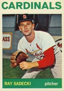 Ray Sadecki 1964 Topps Ray Sadecki 147 Baseball Card Value Price Guide