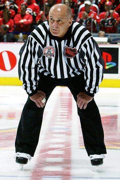 Ray Scapinello Ray Scapinello the Cal Ripken of NHL onice officials ESPN