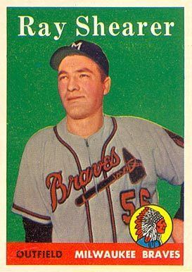 Ray Shearer 1958 Topps Ray Shearer 283 Baseball Card Value Price Guide