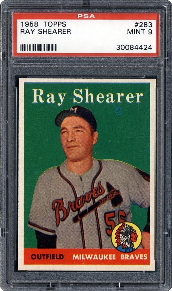 Ray Shearer (footballer) 1958 Topps Ray Shearer PSA CardFacts