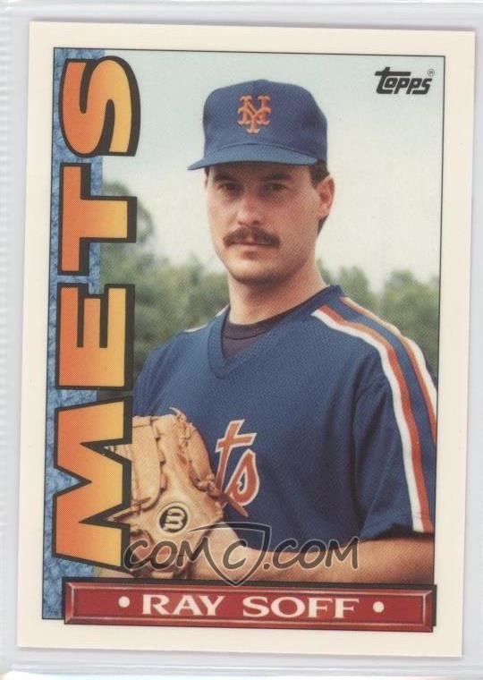 Ray Soff 1990 Topps TV Team Sets New York Mets 61 Ray Soff COMC Card