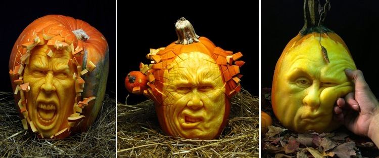 Ray Villafane An amazing series of carved pumpkins by food sculptor Ray