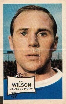Ray Wilson (English footballer) cardslittleoakcomau196768abcworldcuppinups