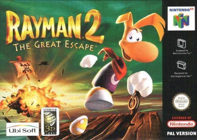 Rayman 2: The Great Escape Rayman 2 The Great Escape USA EnFrDeEsIt ROM lt N64 ROMs