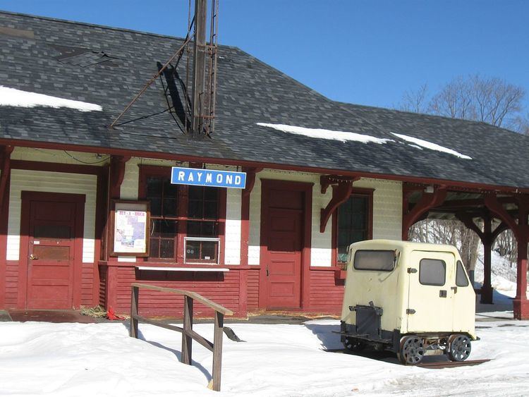 Raymond Boston and Maine Railroad Depot