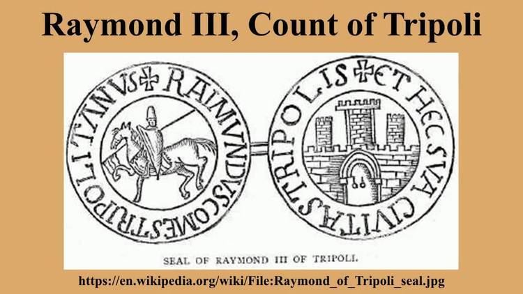 Raymond III, Count of Tripoli Raymond III Count of Tripoli YouTube