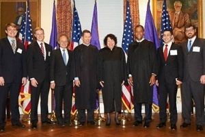 Raymond Lohier Justice Sonia Sotomayor and Court of Appeals judges Jeffrey Sutton