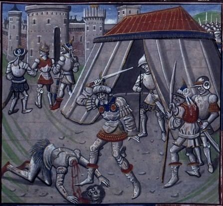 Raynald of Châtillon ExecutedTodaycom 1187 Raynald of Chatillon by Saladin