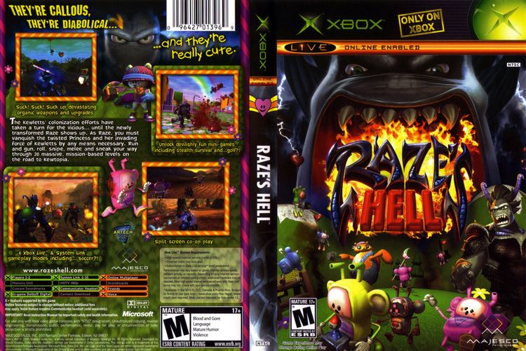 Raze's Hell Razes Hell Cover Download Microsoft Xbox Covers The Iso Zone