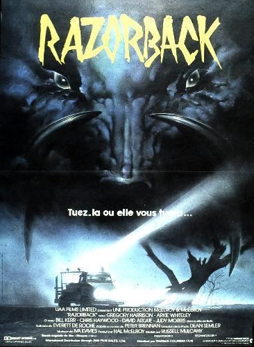 Razorback (film) Razorback la critique du film