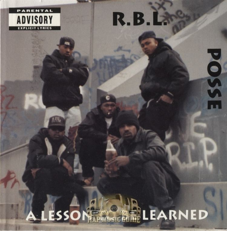 RBL Posse RBL Posse A Lesson To Be Learned 1st Press CD Rap Music Guide