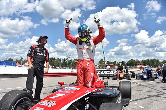 RC Enerson MidOhio Indy Lights Enerson wins title rivals Harvey