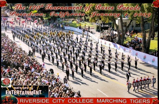 RCC Marching Tigers Riverside City College Pearl Drums