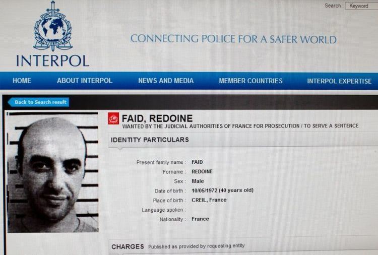 Rédoine Faïd Murder of the young police the personnait of Rdoine Fad