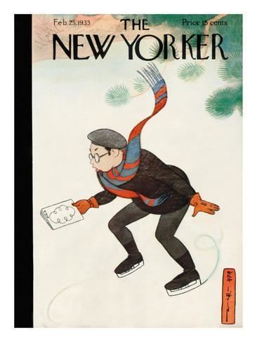 Rea Irvin The New Yorker Cover February 25 1933 Poster Print by