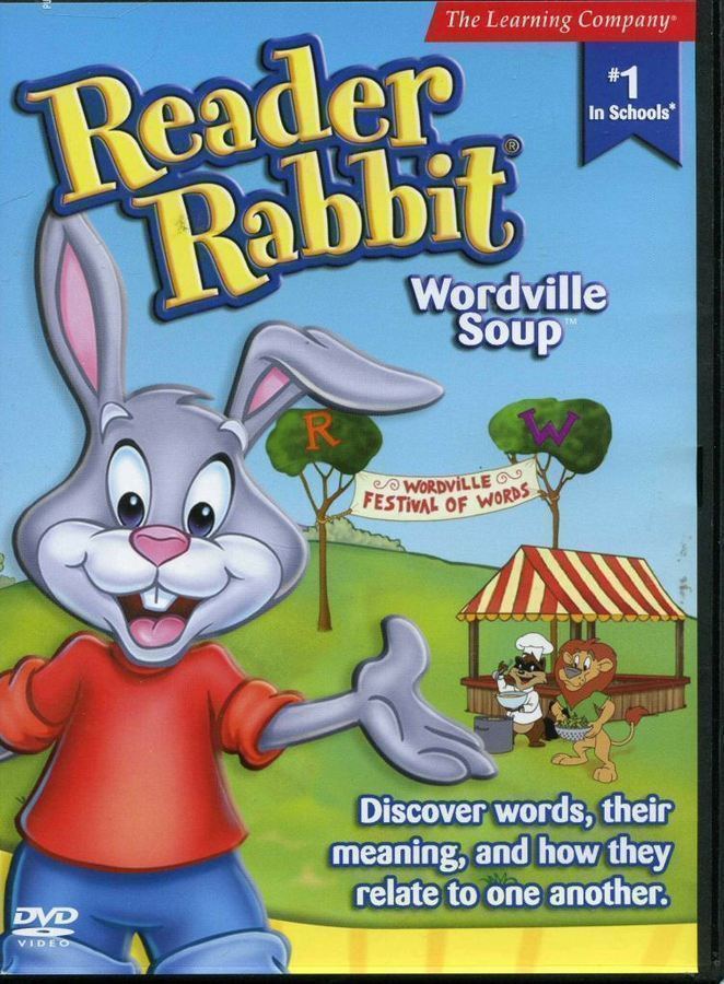 Reader Rabbit 1097626 Reader Rabbit Wordville Soup video game Educational