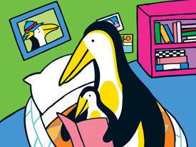 Ready Set Learn Ready Set Learn images Big Penguin Reading Paz a Story wallpaper and