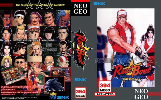 Real Bout Fatal Fury Real Bout Fatal Fury Special Southtown Homebrew Specialists