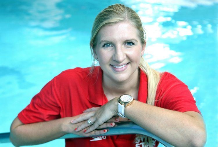 Rebecca Adlington Olympic swimmer Rebecca Adlington welcomes Grand Palais