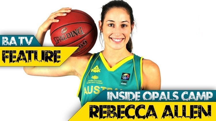 Rebecca Allen (basketball) Rebecca Allen on the Australian Jayco Opals Training Camp