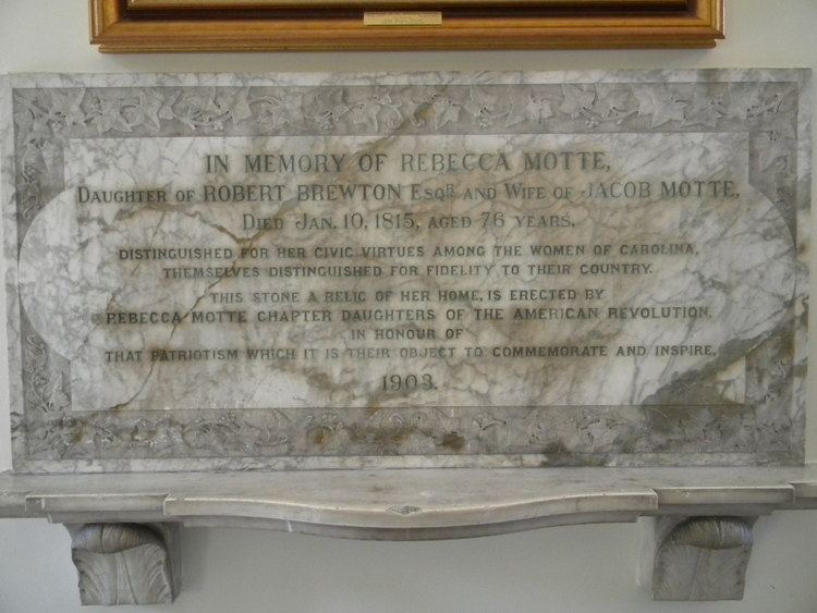 Rebecca Brewton Motte Rebecca Brewton Motte 1737 1815 Find A Grave Memorial