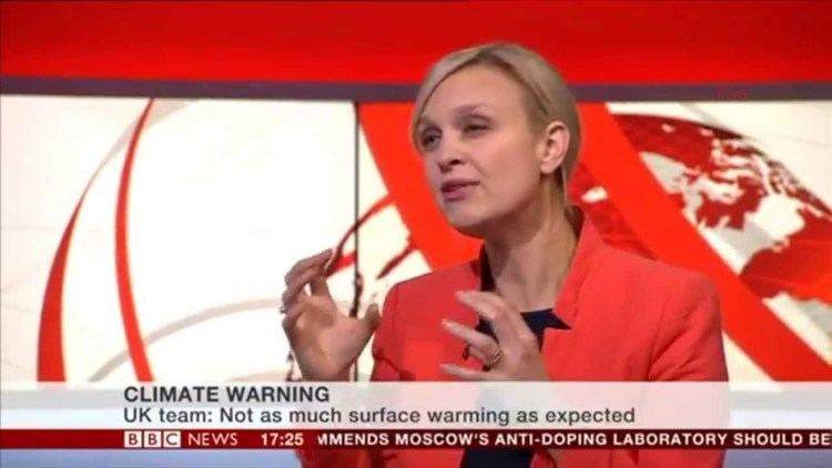 Rebecca Morelle REBECCA MORELLE BBC News at Five 09 Nov 2015 Climate Warning