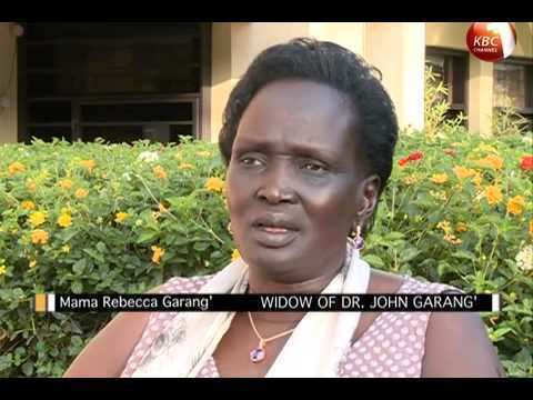 Rebecca Nyandeng De Mabior Mrs Garang urges international support to halt South Sudan