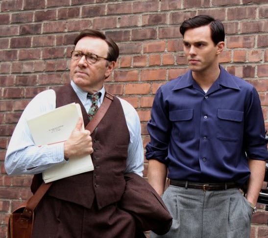 Rebel in the Rye Kevin Spacey and Nicholas Hoult spotted filming 39Rebel in the Rye