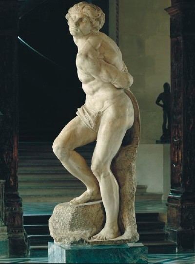 Rebellious Slave Rebellious Slave by Michelangelo Michelangelo Sculptures
