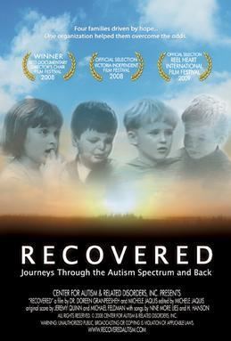 Recovered: Journeys Through the Autism Spectrum and Back movie poster