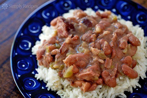 Red beans and rice Red Beans and Rice Recipe SimplyRecipescom