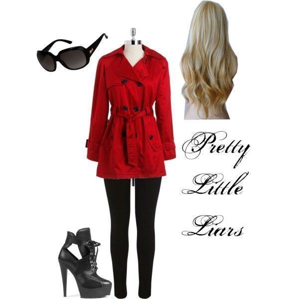Red Coat (Pretty Little Liars) red coat from pretty little liars Halloween costumes Red Coat