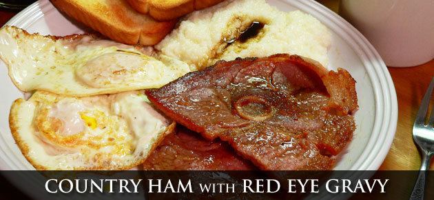 Red-eye gravy Country Ham and Red Eye Gravy Taste of Southern