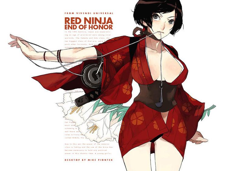 red ninja end of honor characters