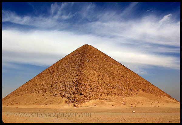 Red Pyramid A Visit to the Pyramids of Dahshur in Egypt Solo Backpacker