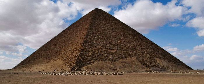 Red Pyramid Momuments of Ancient Egypt Red Pyramid of Sneferu Dashur