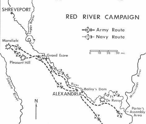 Red River Campaign Bailey39s Dam