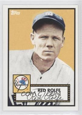 Red Rolfe 2010 Topps New York Yankees 27 World Series Titles Base YC8