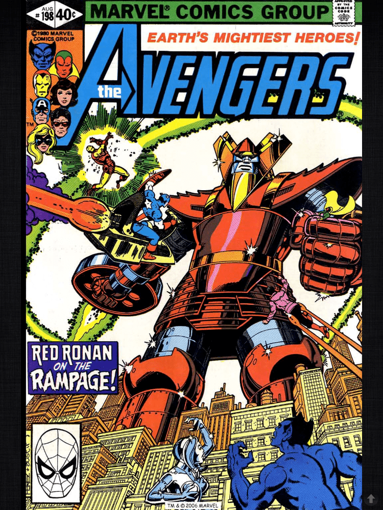 Red Ronin AVENGERS 198199 Who the Hell is Red Ronan Berkeley Place