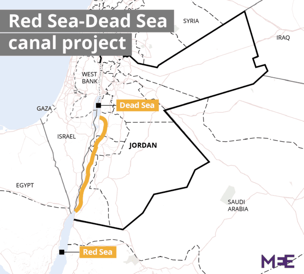 Red Sea–Dead Sea Water Conveyance International firms rush in to build 10bn RedSeaDeadSea canal