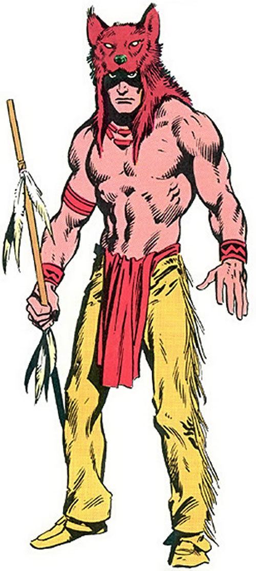 Red Wolf (comics) Red Wolf Marvel Comics Talltrees Native American hero