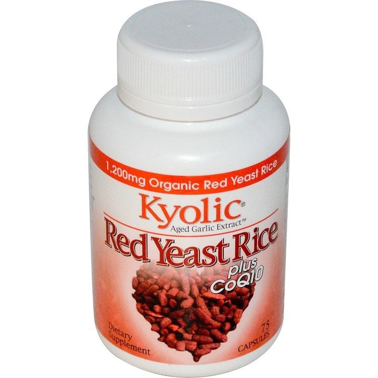 Red yeast rice Wakunaga Kyolic Aged Garlic Extract Red Yeast Rice Plus CoQ10