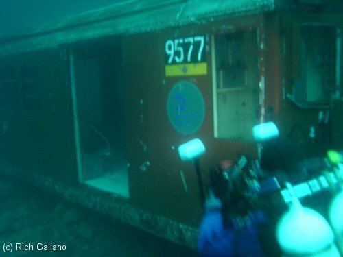 Redbird Reef Redbirdquot Subway Cars Artificial Reefs New Jersey Scuba Diving