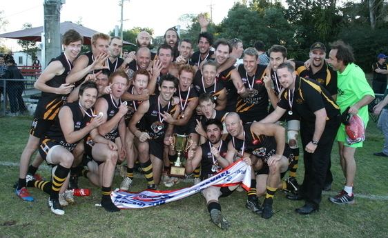 Redcliffe Tigers 2012 Redcliffe Tigers Premiership Team Redcliffe AFL Tigers