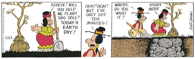 Redeye (comics) Earth Day Comics QR The Daily Green